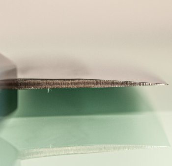 Tadafusa Orca Wa-Bunka 185mm Hammered SLD blau stabilisiert/dunkles Bffelhorn