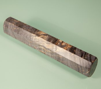 Messergriff octagonal 1-teilig grau stabilisiert