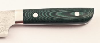 Takeshi Saji Sujihiki 270mm polish green Micarta