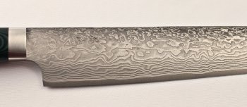 Takeshi Saji Sujihiki 270mm polish green Micarta