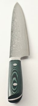 Takeshi Saji Sujihiki 270mm polish green Micarta