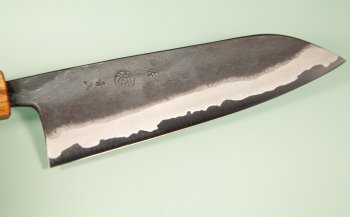 Kyohei Kurouchi Aogami 2 Wa-Santoku 170mm Oak