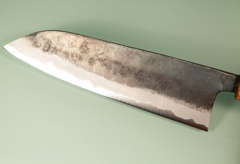 Kyohei Kurouchi Aogami 2 Wa-Santoku 170mm Oak