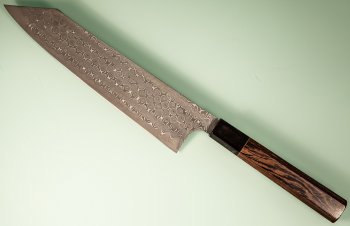 Nigara R2 Damascus black Wa-Kiritsuke 195mm