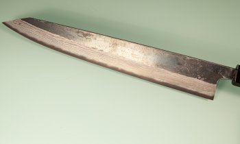 Hatsukokoro Kumokage AO2 Kuro Dama Wa-Sujihiki 255mm Wenge