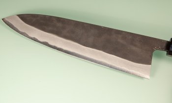 Shiro Kamo black AS Wa-Gyuto 210mm Wenge