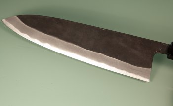 Shiro Kamo black AS Wa-Gyuto 210mm Wenge