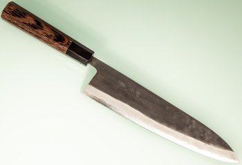 Shiro Kamo black AS Wa-Gyuto 245mm Wenge