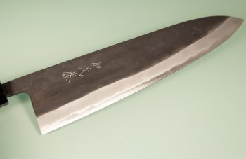 Shiro Kamo black AS Wa-Gyuto 245mm Wenge