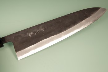 Shiro Kamo black AS Wa-Gyuto 245mm Wenge