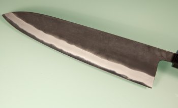 Shiro Kamo black AS Wa-Gyuto 245mm Wenge