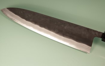 Shiro Kamo black AS Wa-Gyuto 245mm Wenge