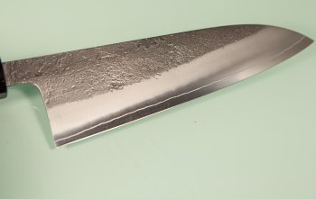 Yoshikane SKD11 Nashiji Wa-Santoku 165mm