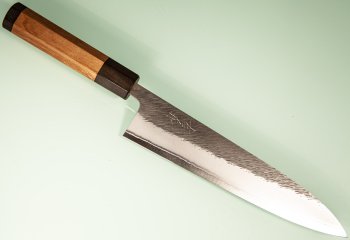 Yoshikane Shirogami Tsuchime Wa-Gyuto 215mm