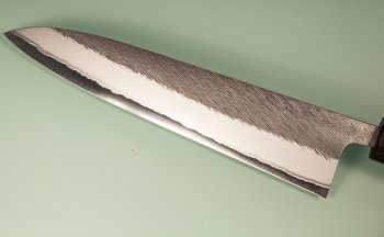 Yoshikane Shirogami Tsuchime Wa-Gyuto 215mm