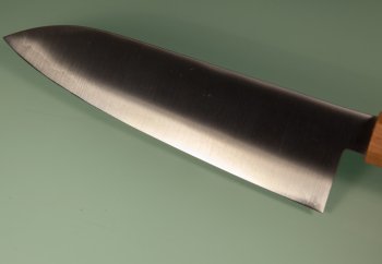 Hatsukokoro VG-5 Hayabusa Wa-Santoku 180mm Oak