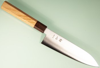 Hatsukokoro VG-5 Hayabusa Wa-Santoku 180mm Oak/Wenge