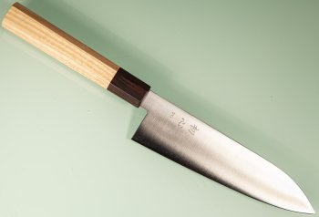 Hatsukokoro VG-5 Hayabusa Wa-Santoku 180mm Ash/Wenge