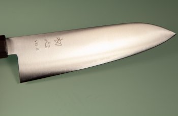 Hatsukokoro VG-5 Hayabusa Wa-Santoku 180mm Ash/Wenge