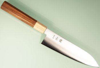 Hatsukokoro VG-5 Hayabusa Wa-Santoku 180mm Walnut/Ash