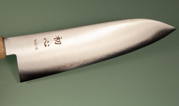 Hatsukokoro VG-5 Hayabusa Wa-Santoku 180mm Walnut/Ash