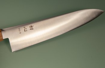 Hatsukokoro VG-5 Hayabusa Wa-Gyuto 210mm Oak