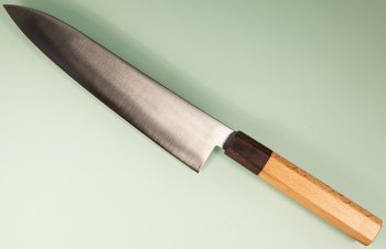 Hatsukokoro VG-5 Hayabusa Wa-Gyuto 210mm Beech/Wenge