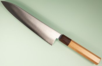 Hatsukokoro VG-5 Hayabusa Wa-Gyuto 210mm Oak/Wenge