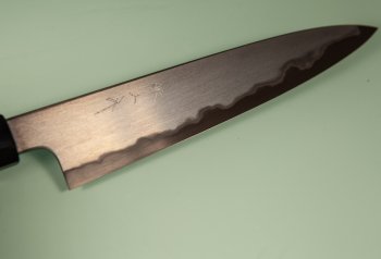 Tetsujin Hamono Aogami 2 Metal Flow Wa-Petty 155mm