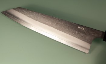 Yoshikane SKD11 Nashiji Wa-Kiritsuke 210mm Teak