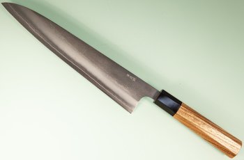 Yoshikane SKD11 Nashiji Wa-Gyuto 240mm Teak