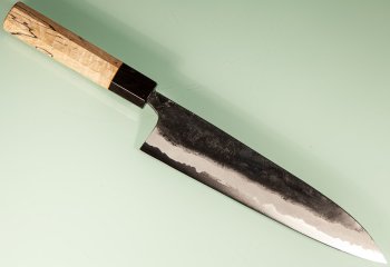 Kyohei Kurouchi Aogami 2 Wa-Gyuto 215mm Ahorn/Bffelhorn