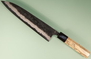 Kyohei Kurouchi Aogami 2 Wa-Gyuto 215mm Ahorn/Bffelhorn