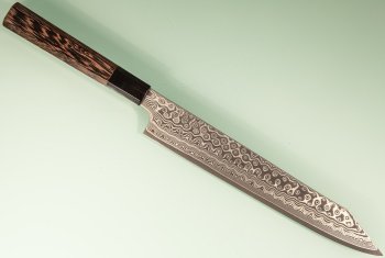 Nigara R2 Damascus black Wa-Sujihiki 240mm