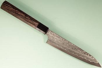 Nigara R2 Damascus black Wa-Petty 140mm