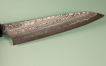 Nigara R2 Damascus black Wa-Petty 140mm