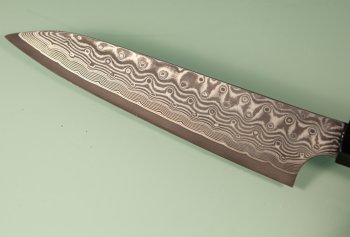 Nigara R2 Damascus black Wa-Petty 140mm