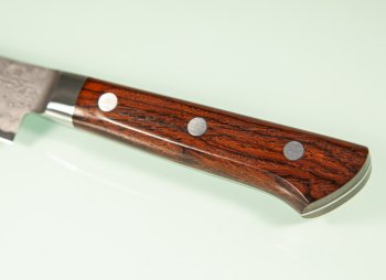 Kiya Hamono SG2 Suminagashi Damascus Petty 130mm