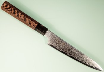 Hatsukokoro Saihyo SG2 Damascus Wa-Petty 145mm