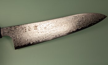 Hatsukokoro Saihyo SG2 Damascus Wa-Gyuto 205mm