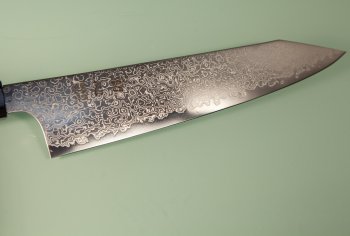 Hatsukokoro Saihyo SG2 Damascus Wa-Kiritsuke 205mm