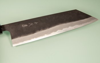 Shiro Kamo black AS Wa-Kiritsuke 215mm Wenge