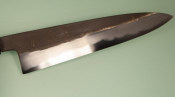 Hatsukokoro Yoake Blue1 Kurouchi Wa-Gyuto 245mm Wenge