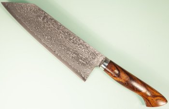 Tanaka R2 Suminagashi Monster-Bunka 200mm Ironwood