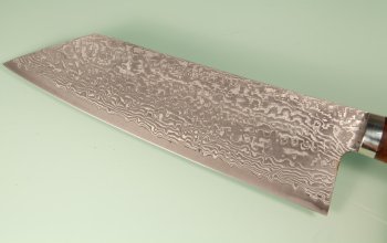 Tanaka R2 Suminagashi Monster-Bunka 200mm Ironwood