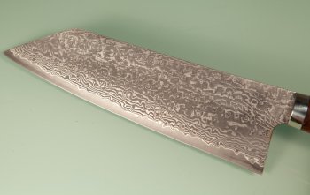 Tanaka R2 Suminagashi Monster-Bunka 200mm Ironwood