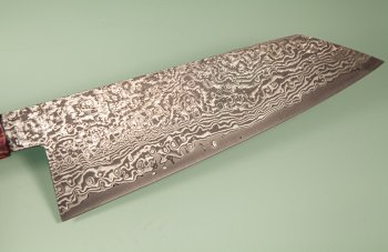 Tanaka R2 Suminagashi Wa-Monster-Bunka 200mm violett stabilisiert mit Ring