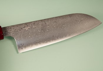 Kei Kobayashi Damascus SG2 Wa-Santoku 170mm