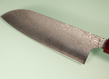 Kei Kobayashi Damascus SG2 Wa-Santoku 170mm