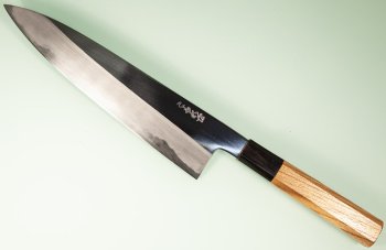 Hatsukokoro Komorebi Blue2 Wa-Gyuto 215mm Teak